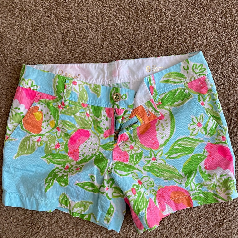 Lilly Pulitzer Shorts Callahan sz 8